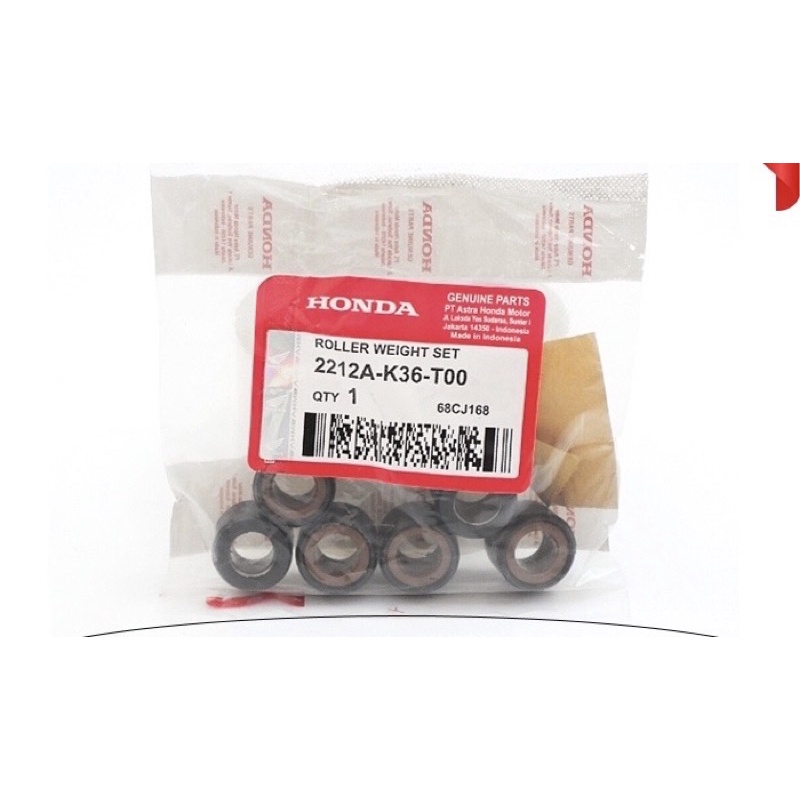 Roller roler set K36 weight Honda Vario 125/150 LED