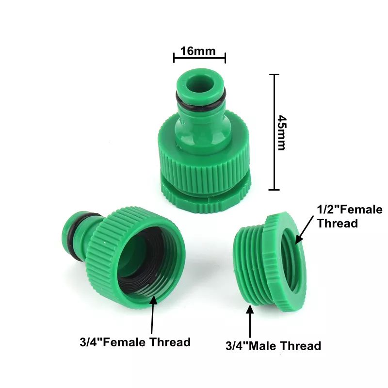 Nipple Nipel Konektor Pompa DC 1/2&quot; or 3/4&quot; Konektor Selang Kran Air