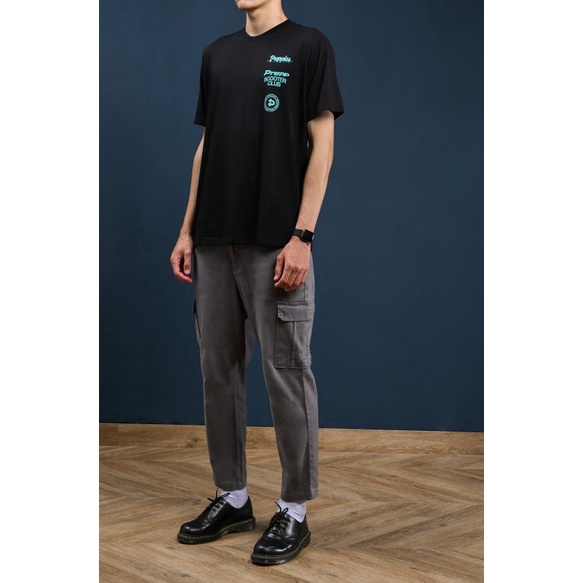 KAOS PREPP STUDIO PREPP SCOOTER CLUB "PREPPIES" TEES BLACK - S