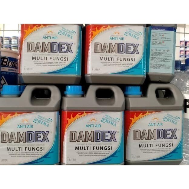 DAMDEX DAMDEK PENGERAS COR BETON ANTI BOCOR PELAPIS BAK KOLAM AN
