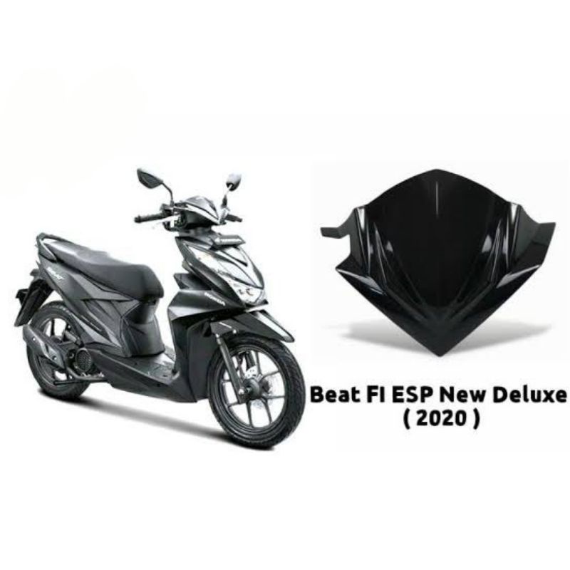 MIKA VISOR HITAM BEAT DELUXE BEAT CBS BEAT LED 2020 - 2024