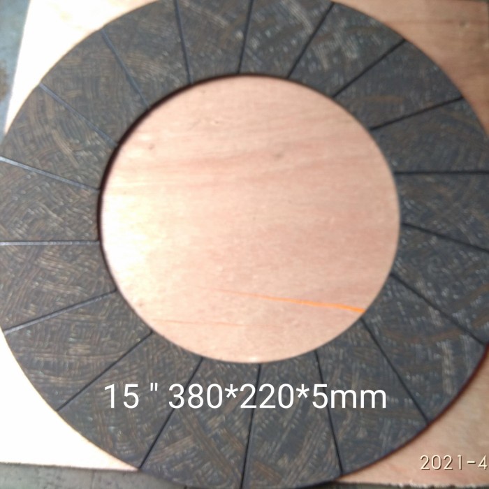 kampas kopling nikki fron 15" untuk hino,fuso dan nissan.