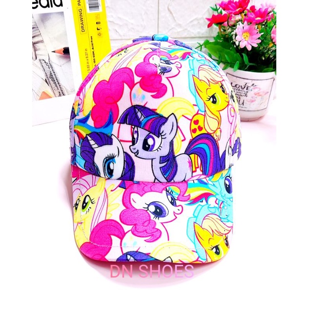 Topi Anak Topi Baseball Anak Topi Pet Anak Perempuan Topi Anak Lucu Murah Karakter Mickey, Unicorn, Bts, Kudaponi