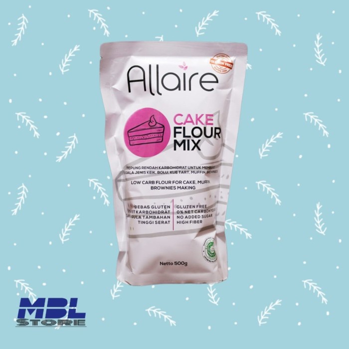

Ketobetic Cake Flour Mix 500 Gram Tepung Keto Untuk Cake