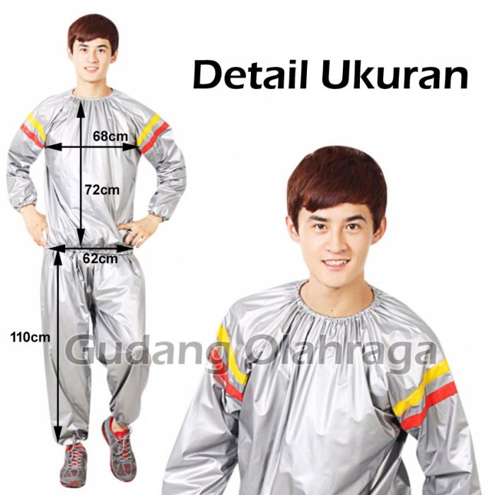 BAJU SAUNA / SAUNA SUIT / JAKET SAUNA SUIT UNISTAR / BAJU SAUNA / SAUNA SUIT HIGHT QUALITY