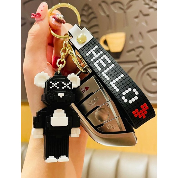 Gantungan Kunci 6cm Bentuk Beruang / Gantungan Tas Import Beruang Tanpa Tali