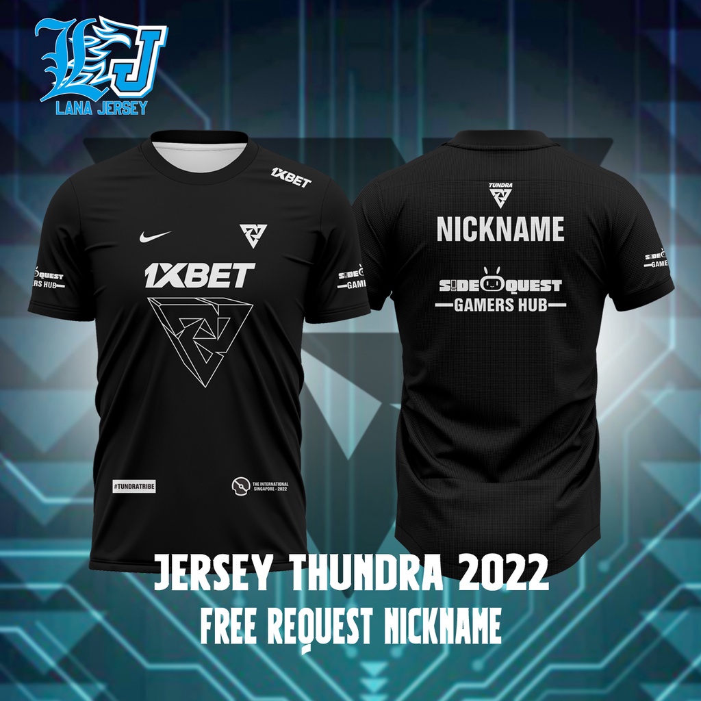 JERSEY Tundra ESPORTS Ti11 2022 DOTA 2  free request nickname