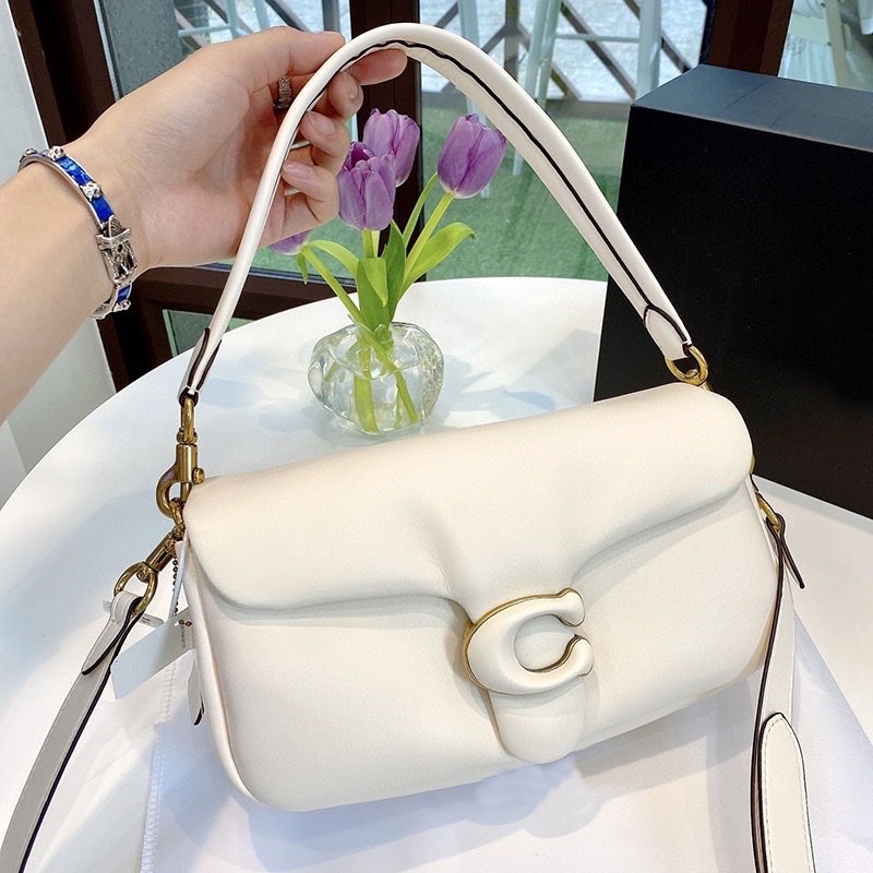 tas wanita c*ach pillow tabby handbag