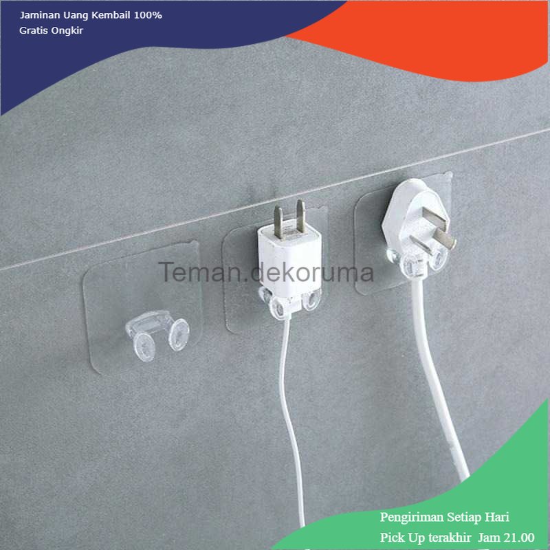 TD - PR2 KHGDNOR Gantungan Dinding Kapstok Hanger Dapur Kamar Mandi 5PCS - MT5