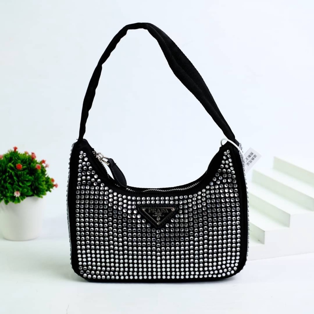 [7.7 Boombastis Sale⚡] - TAS WANITA IMPORT BRANDED PD SHOULDER BAG PD003 PREMIUM