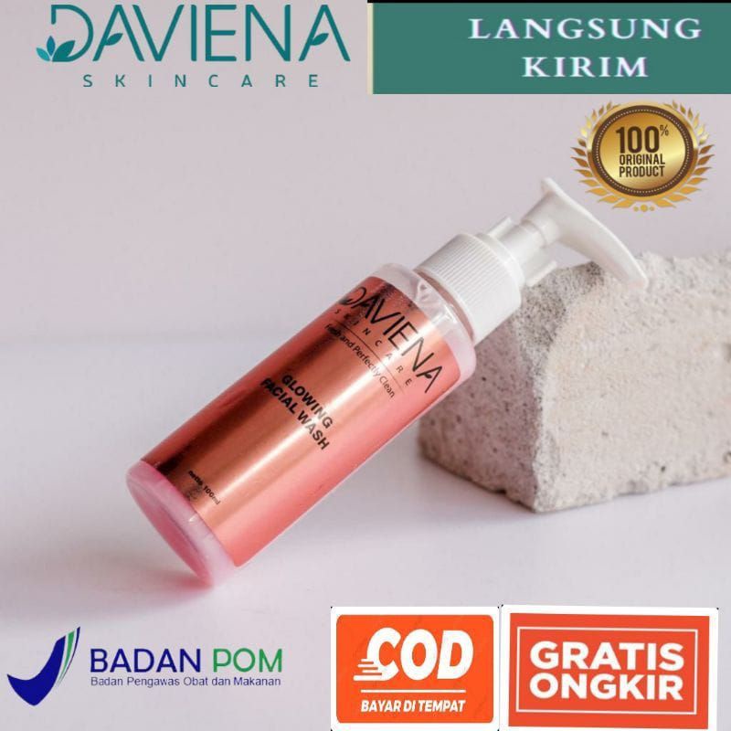 FACIAL WASH GLOWING SERIES DAVIENA SKINCARE ORIGINAL