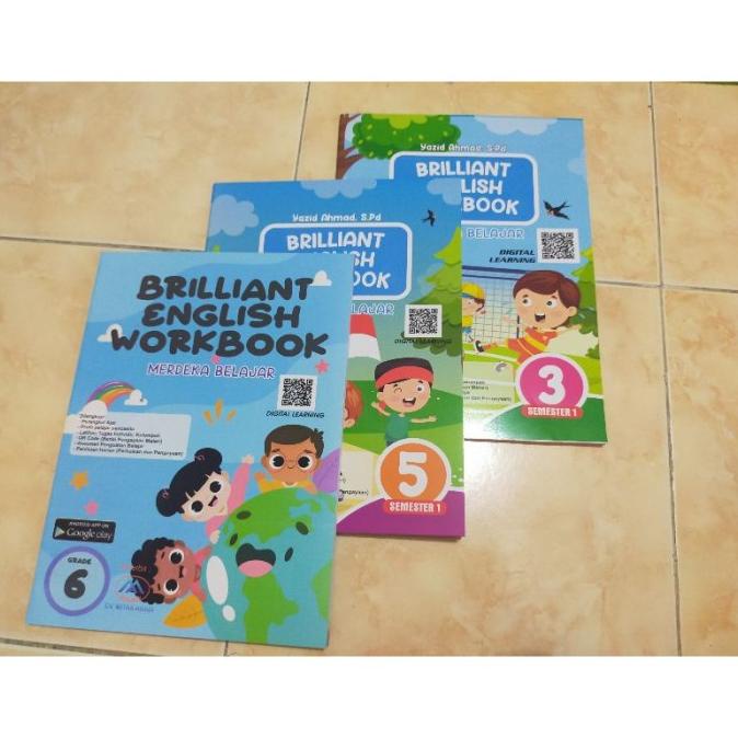

SALE Briliant English Workbook kelas 1-6 SD BERKUALITAS