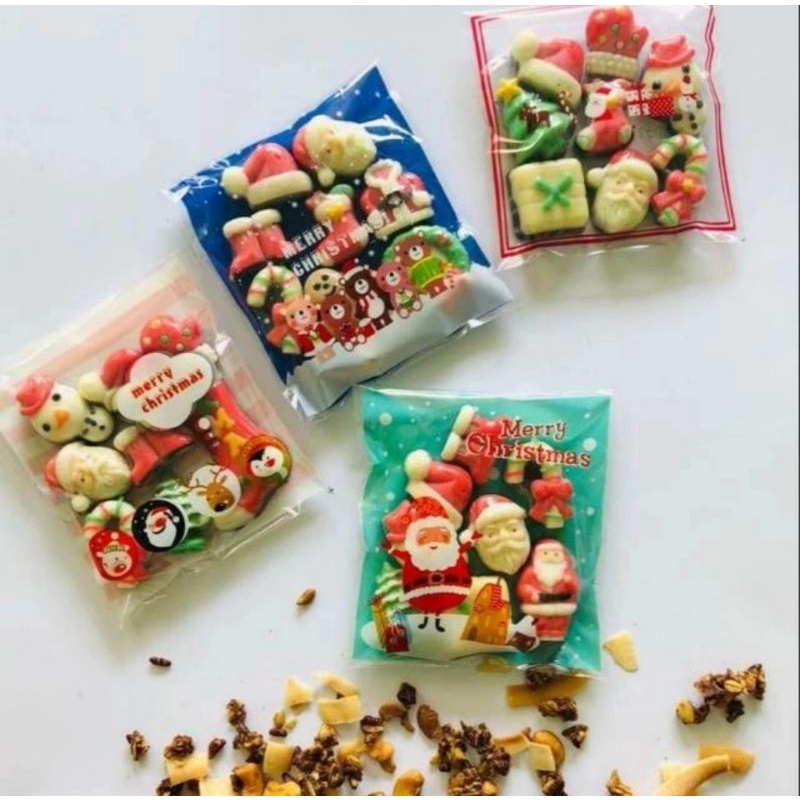 

cokelat praline tema natal / cokelat gift