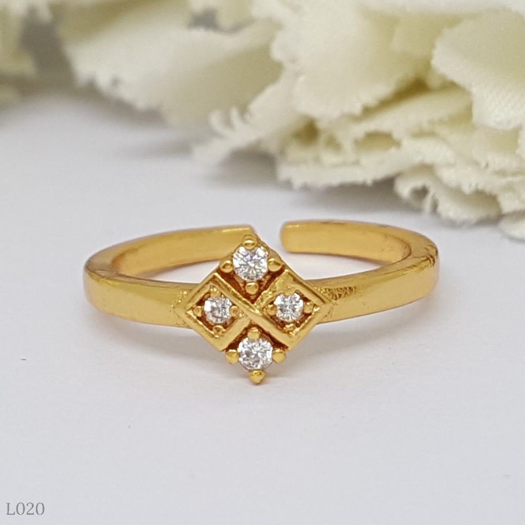 PGX Cincin Anak Xuping Aksesoris Perhiasan Lapis Emas Premium - L022