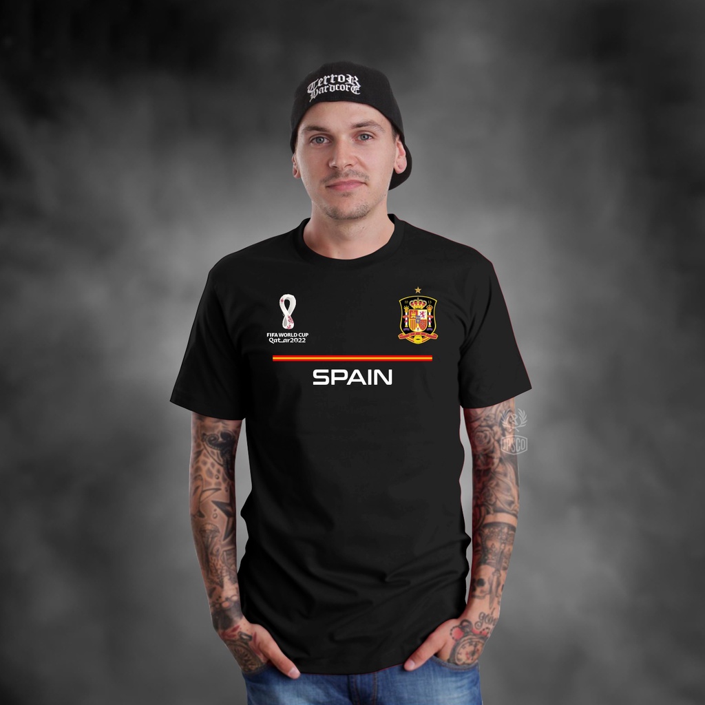 KAOS PIALA DUNIA QATAR 2022 NETHERLAND PAKAIAN PRIA