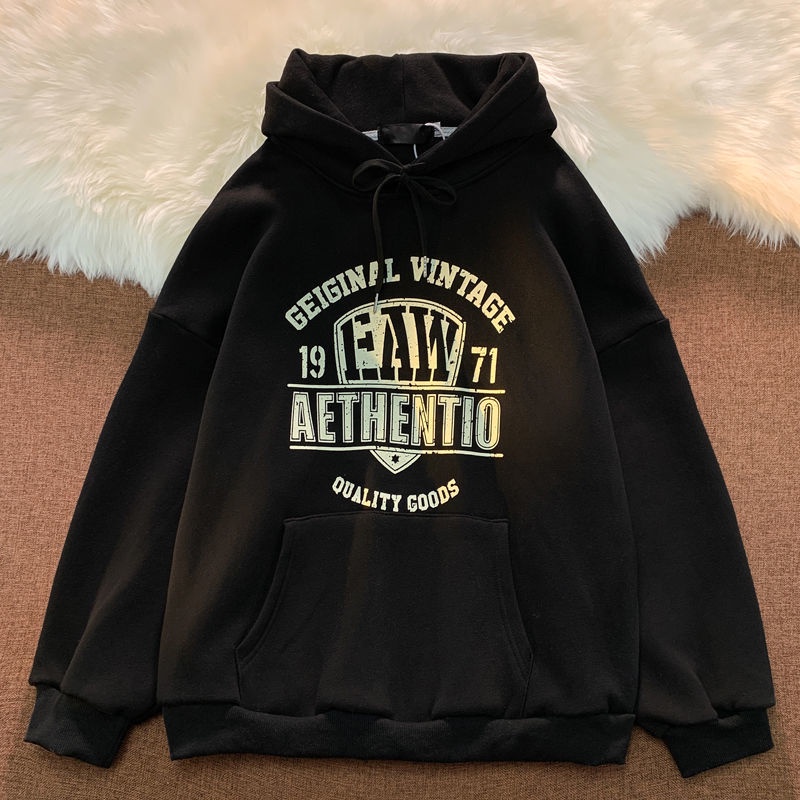 HOODIE OVERSIZE AETHENTIO TEBAL FIT TO XL   -  SWEATER PREMIUM