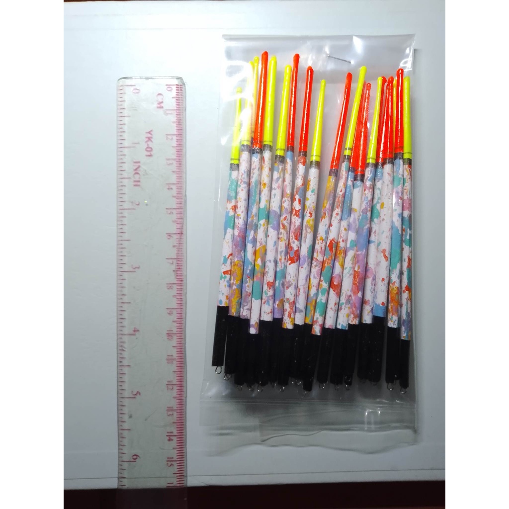 pelampung pancing jarum,pelampung jarum 12cm isi 10pcs