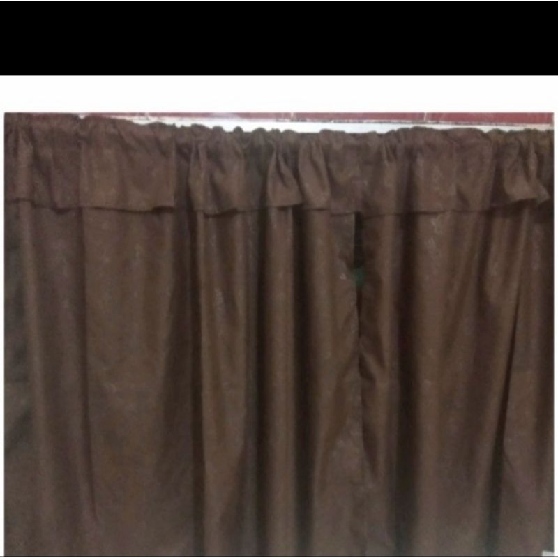 GORDEN TIRAI KOLONG DAPUR BAHAN EMBOS LOKAL DAN KATUN SPREI