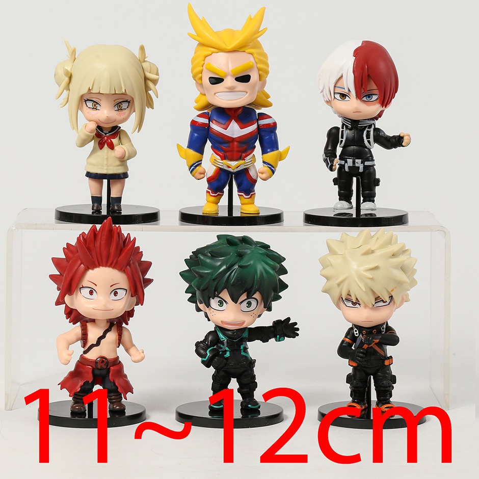 Action Figure Mainan Pajangan Boku no Hero Academia x Bungo Stray Dogs Dazaii Chuya My Hero Academia Anime Set