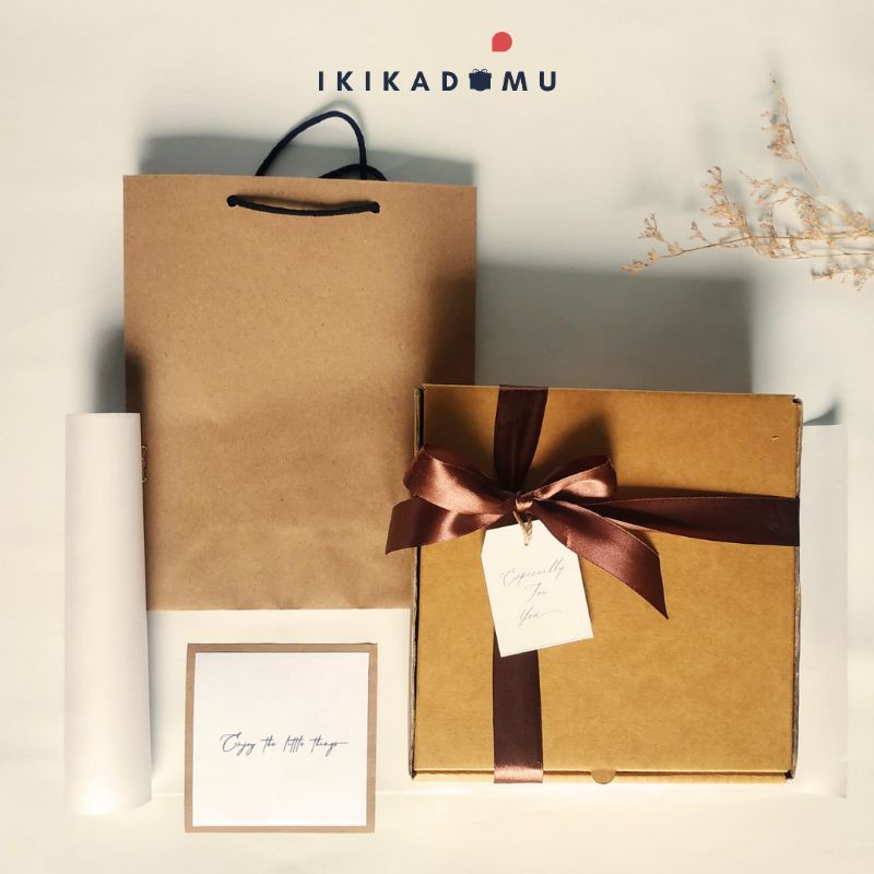 

IKIKADOMU Packaging - Small series | Set Box Kado Hadiah Hampers Box 20x20x7 24x24x7