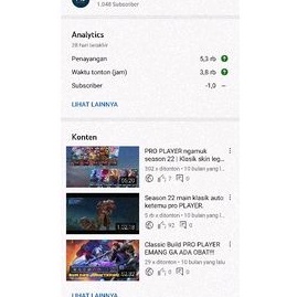 [ TERJUAL ] channel 1000+ sub dan 4000+ JT sudah termasuk Adsense