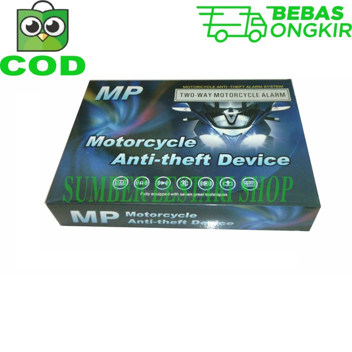 Alarm motor MP Two Way free Cara Pemasanggan Bahasa Indonesia MP 2 WAY