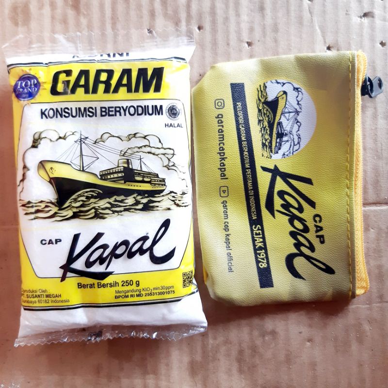 

Garam Cap Kapal paket hemat (3 garam + gift)