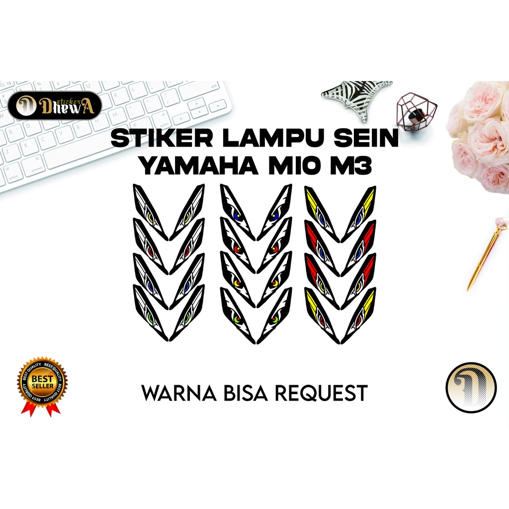 Sticker Lampu Sein Yamaha Mio M3 125 / Sein Mio M3 125