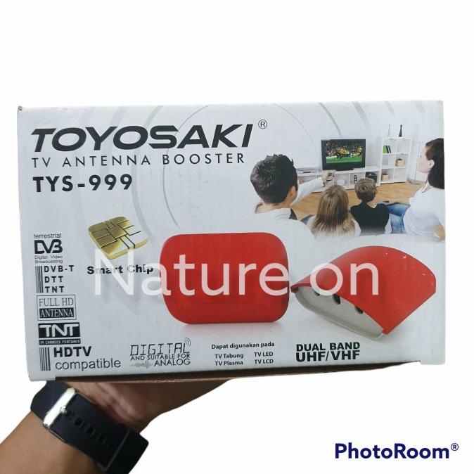 booster antena tv toyosaki power supply atas bawah penguat sinyal