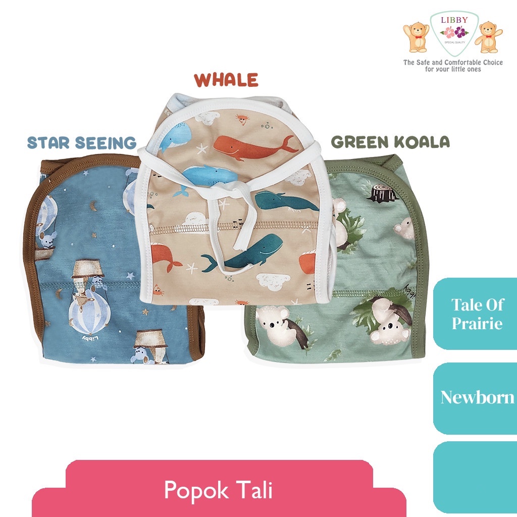 Popok Tali Bayi LIBBY Motif Tale Of Prairie (3 pcs/pack)