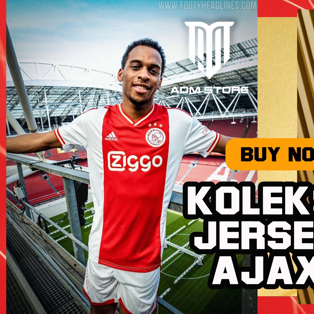 Koleksi Jersey Bola Import Premium AJAX HOME AWAY