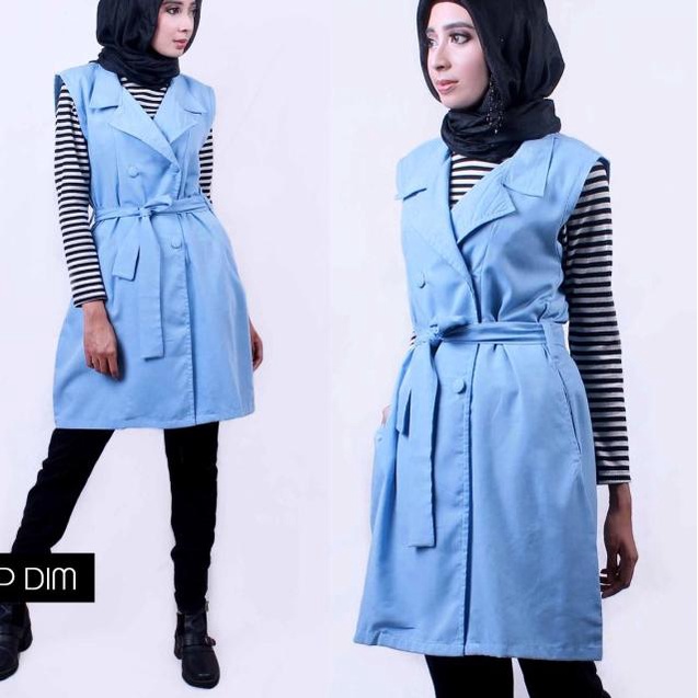 vest/coat model Kimono denim