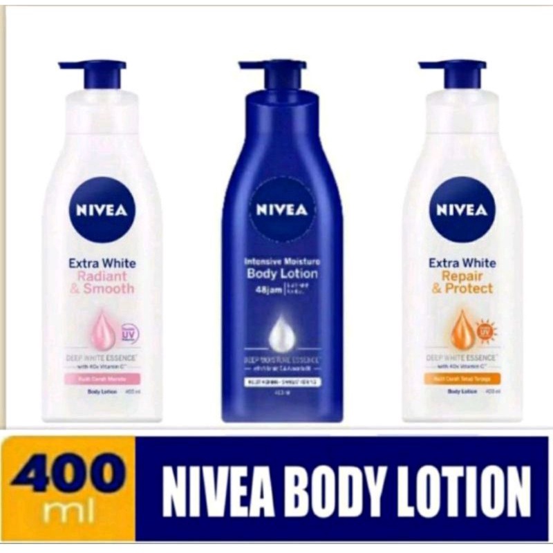 Jual NIVEA BODY LOTION 400ml | Shopee Indonesia