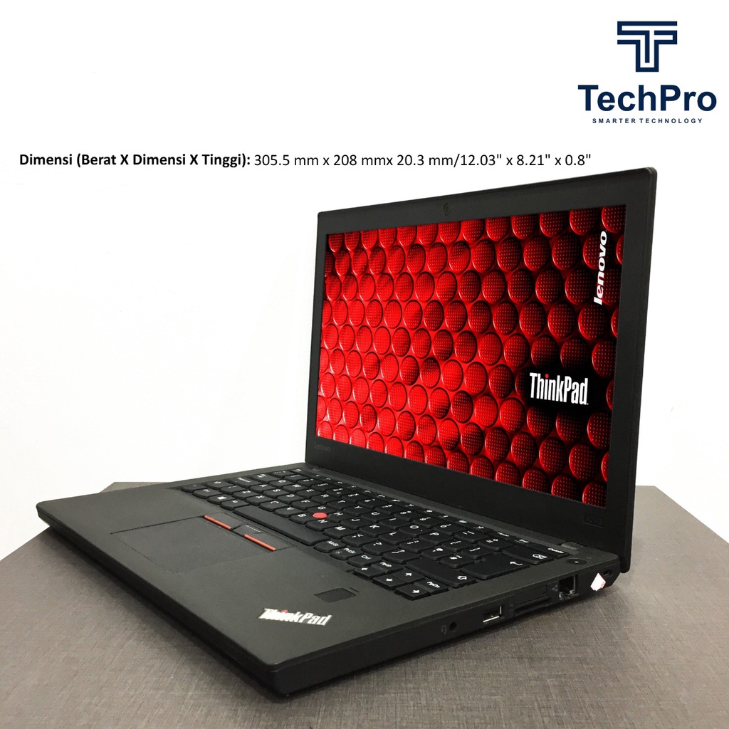 Laptop Lenovo Thinkpad X270 Ci5 Generasi 6TH Ram 8gb SSD 128/256gb SALE!!