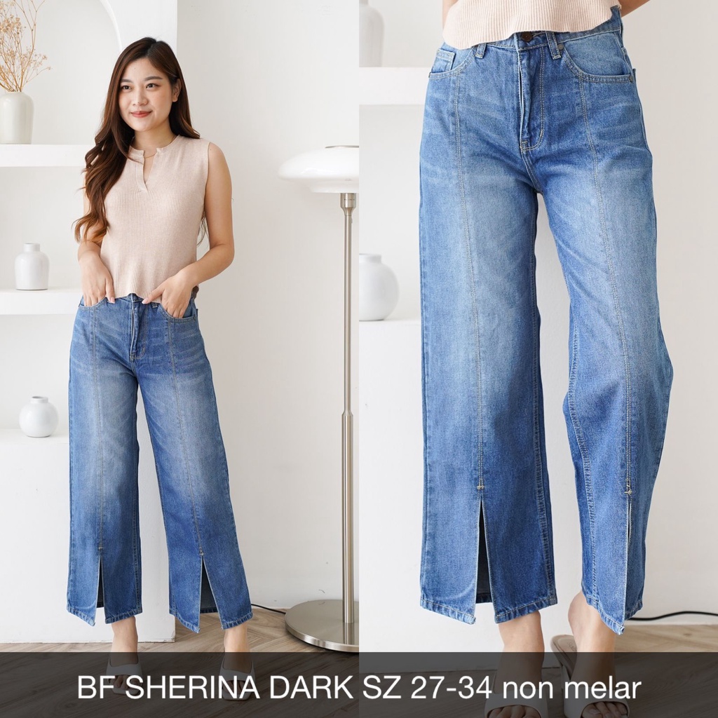 CELANA JEANS WANITA BF SHERINA SERIES-SYSCLOTHIER