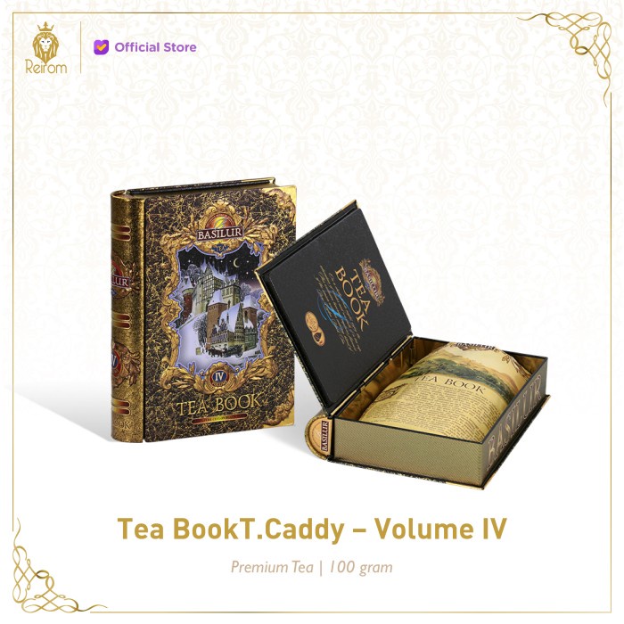 

TEH HITAM - BASILUR - TEA BOOK VOL. IV (100 GRAM)