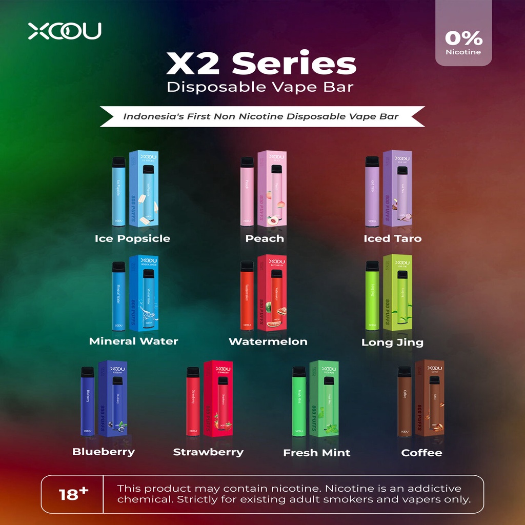 [LINK CHECKOUT ANDROID] XOOU X2 Disposable Vave 0%