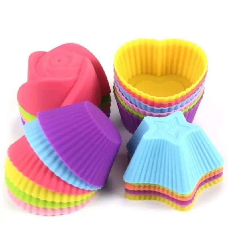 Cetakan Muffin Cup Silicone / Cetakan Silikon Cup- Mangkok Cup Silicone