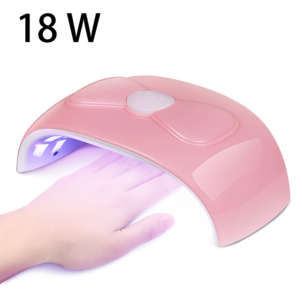 Pengering Kutek Gel Lampu 18W Ultraviolet UV LED Nail Dryer SUN Mini Nail Lamp Pengering Cat Kuku Kutek Alat Kecantikan Garansi Satu Bulan