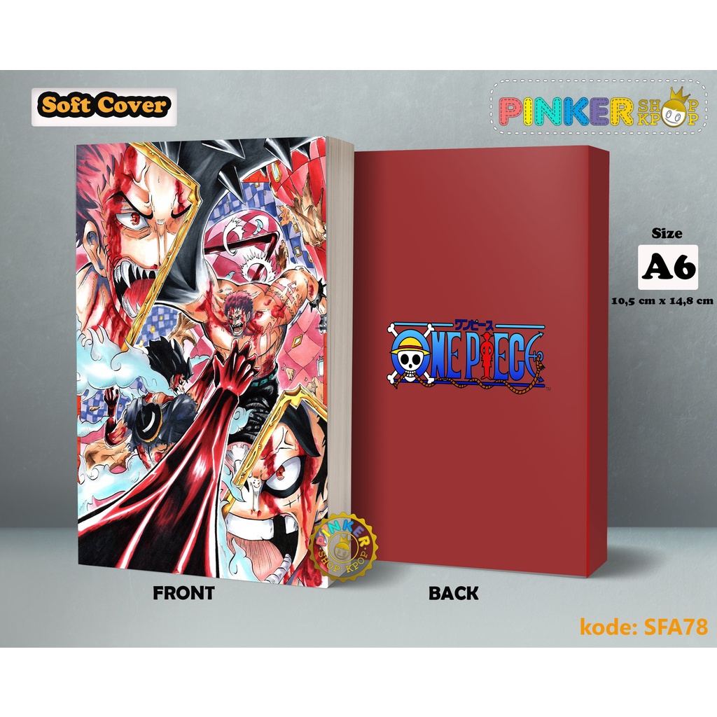 

(SFA78) Pocket Note One Piece Luffy VS Katakuri Softcover