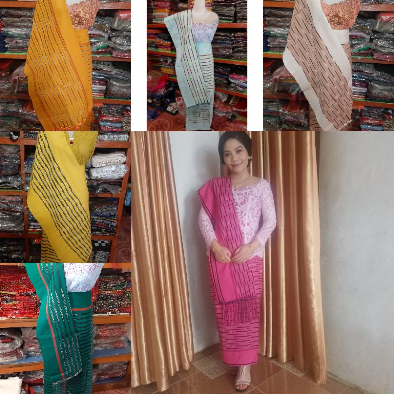 SONGKET WANITA SIMARSUKSANG SONGKET BATAK SUKSANG SONGKET HIJAU MINT SONGKET TENUN TANGAN TARUTUNG A