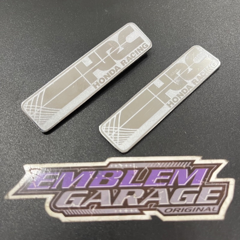 Emblem Filter HRC HONDA RACING Stainless