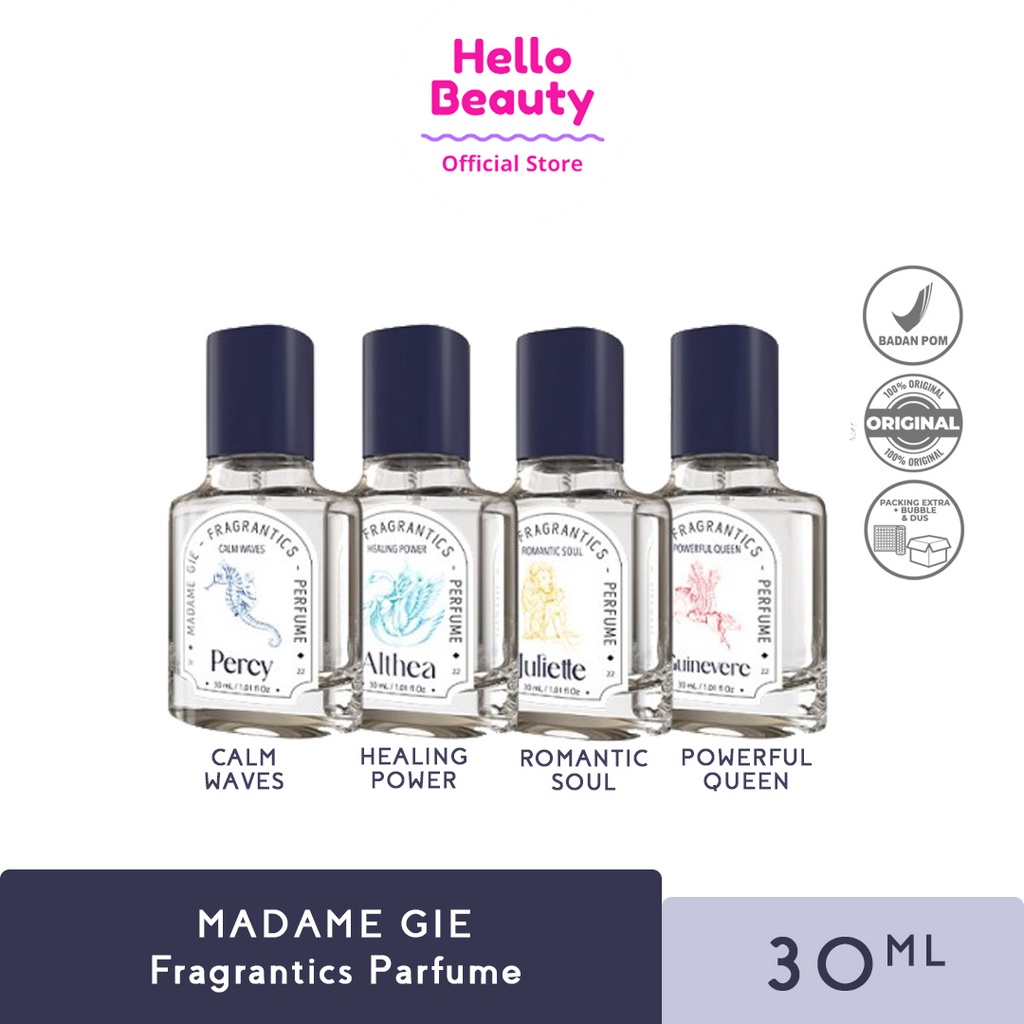 Jual Madame Gie Fragrantics Perfume - Eau de Parfume Unisex | Shopee ...