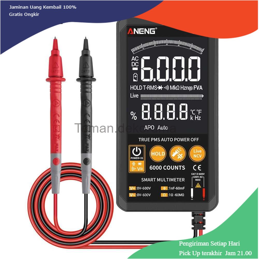 TD - PR1 ANENG Digital Multimeter Voltage Tester - 618B