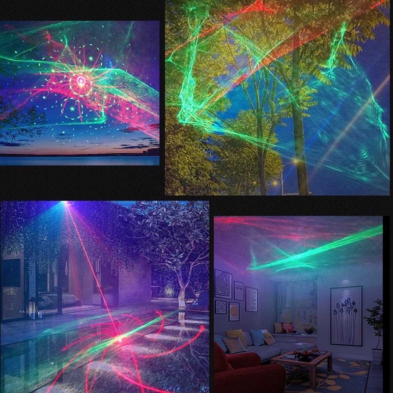 Proyektor Laser LED Lampu Disco DJ Party Lights - LY008