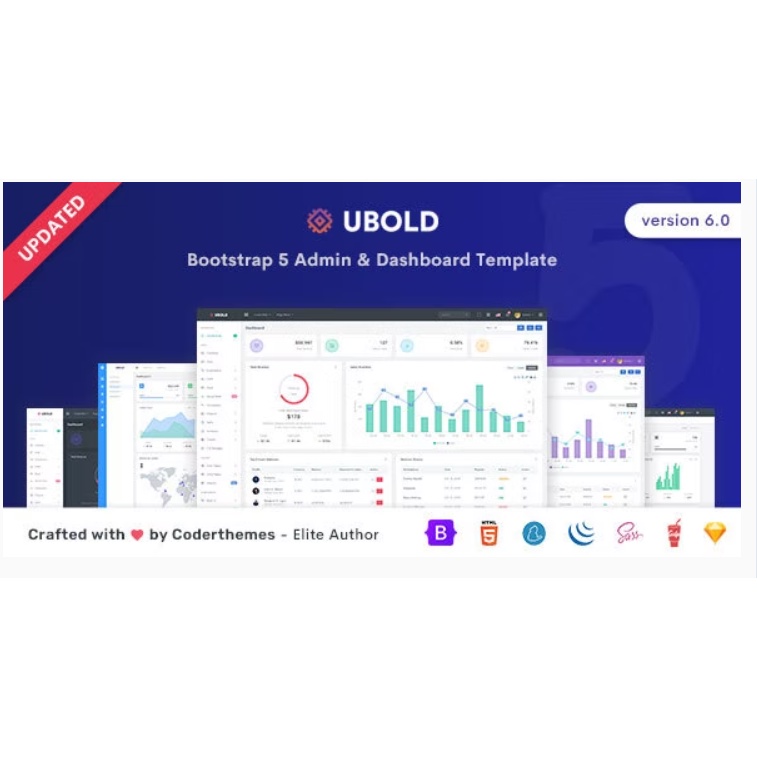 Jual Template Website Ubold - Admin & Dashboard Template HTML CSS Full ...