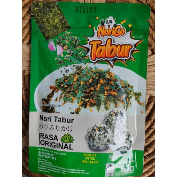 

NORI TABUR RUMPUT LAUT PANGGANG 60gr