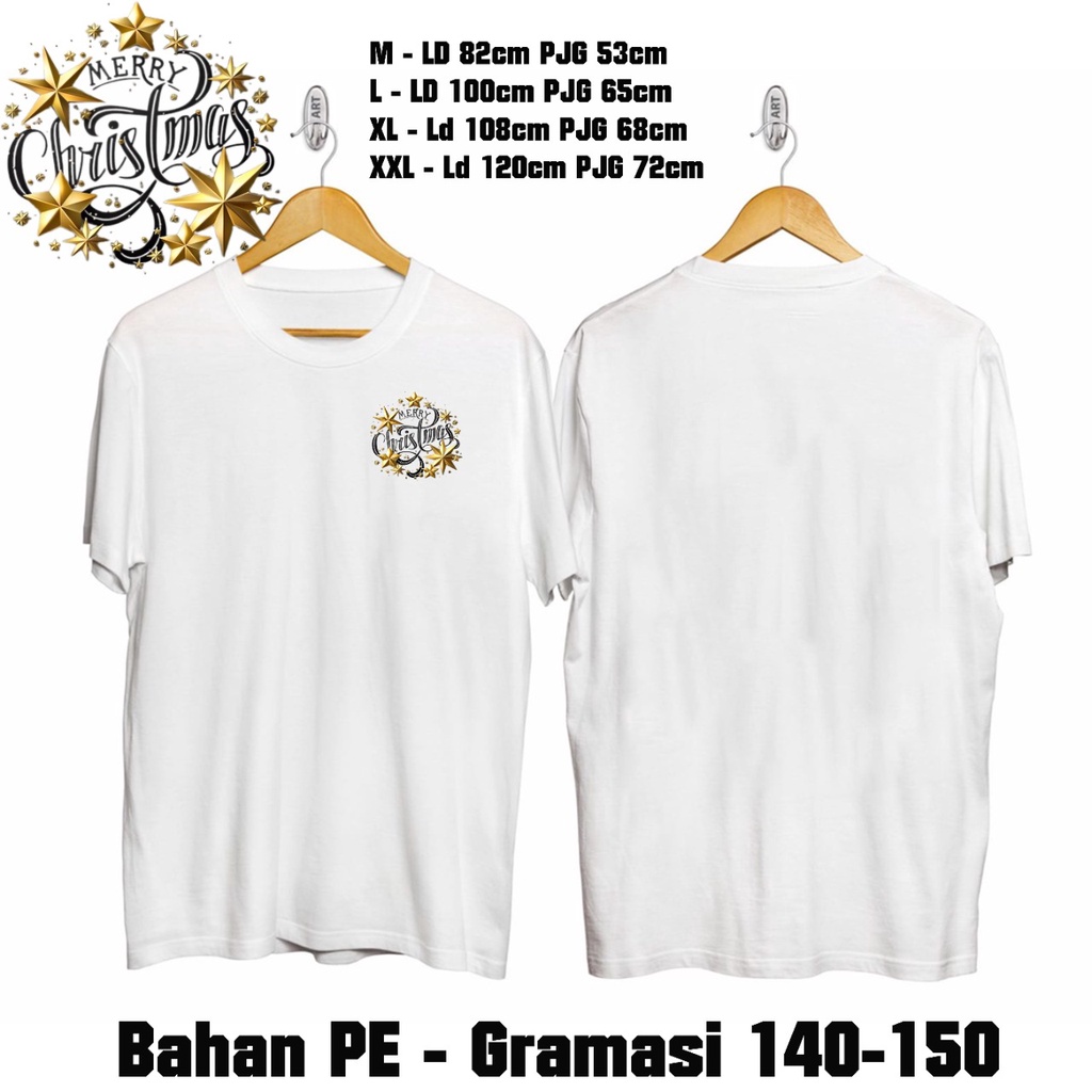 GSC - Baju Kaos Oversize Merry Christmas M-XXL / Kaos Oversize Wanita Terbaru