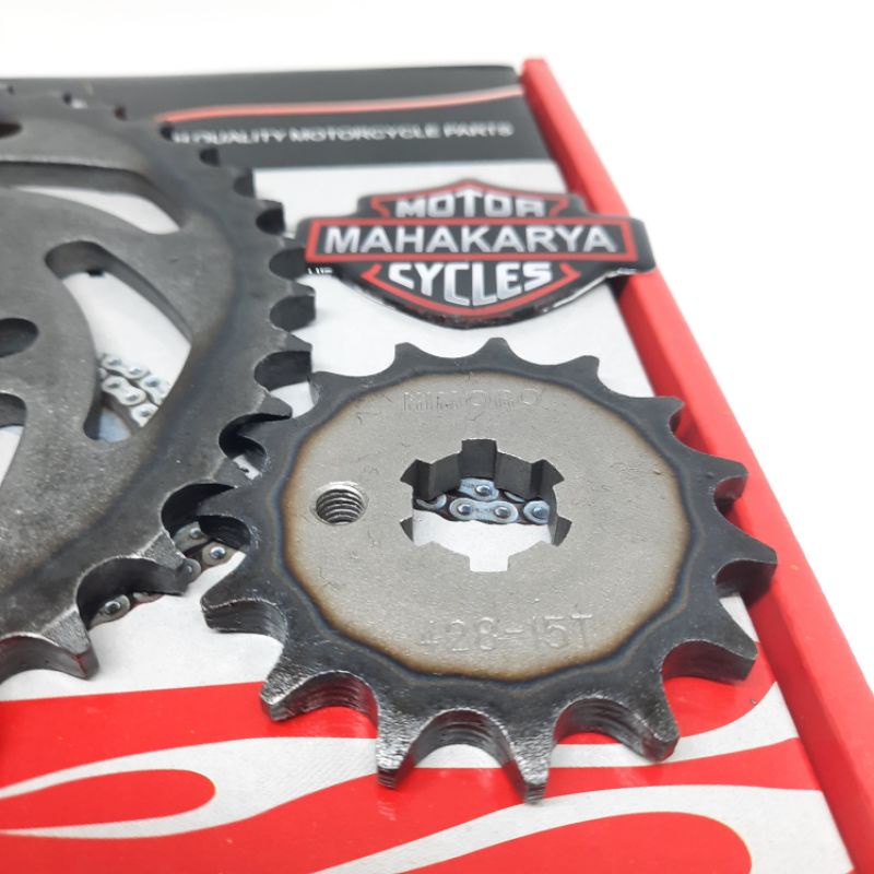 GEARSET GIRSET GEAR SET GIR SET CHAINKIT JUPITER MX
