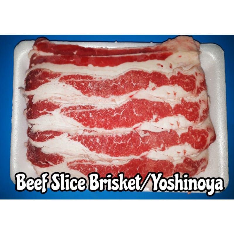 

slice brisket/yoshinoya 500 gr